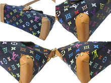 Load image into Gallery viewer, LOUIS VUITTON ルイヴィトン ショルダーバッグ M40099 モノグラムマルチカラー エライザ ノワール ブラック 美品 中古 57994
