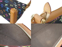 Load image into Gallery viewer, LOUIS VUITTON ルイヴィトン ショルダーバッグ M40099 モノグラムマルチカラー エライザ ノワール ブラック 美品 中古 57994