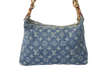 Load image into Gallery viewer, LOUIS VUITTON ルイヴィトン ハンドバッグ バギーPM モノグラムデニム M95049 ブルー ゴールド金具 美品 中古 57995