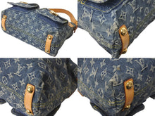Load image into Gallery viewer, LOUIS VUITTON ルイヴィトン ハンドバッグ バギーPM モノグラムデニム M95049 ブルー ゴールド金具 美品 中古 57995