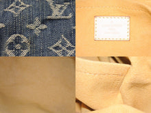 Load image into Gallery viewer, LOUIS VUITTON ルイヴィトン ハンドバッグ バギーPM モノグラムデニム M95049 ブルー ゴールド金具 美品 中古 57995