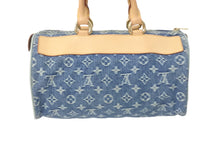 Load image into Gallery viewer, LOUIS VUITTON ルイヴィトン ハンドバッグ ネオスピーディ モノグラムデニム M95019 ゴールド金具 美品 中古 57996