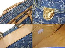 Load image into Gallery viewer, LOUIS VUITTON ルイヴィトン ハンドバッグ ネオスピーディ モノグラムデニム M95019 ゴールド金具 美品 中古 57996