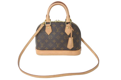 LOUIS VUITTON ルイヴィトン ハンドバッグ ショルダーバッグ 2WAY アルマBB M53152 モノグラム ゴールド金具 美品 中古 58016