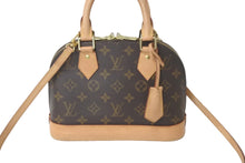 Load image into Gallery viewer, LOUIS VUITTON ルイヴィトン ハンドバッグ ショルダーバッグ 2WAY アルマBB M53152 モノグラム ゴールド金具 美品 中古 58016
