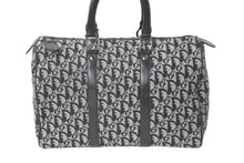 Load image into Gallery viewer, Christian Dior クリスチャンディオール ミニボストンバッグ35 トロッター キャンバス PZ0032 レザー シルバー金具 美品 中古 58021