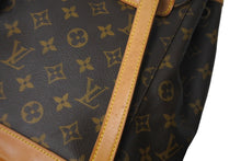 Load image into Gallery viewer, LOUIS VUITTON ルイヴィトン リュック デイパック モノグラム M51136 レザー ブラウン 良品 中古 ゴールド 58026