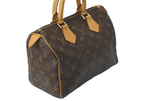 Load image into Gallery viewer, LOUIS VUITTON ルイヴィトン ハンドバッグ スピーディー25 モノグラム M41528 PVC レザー ゴールド金具 美品 中古 58027