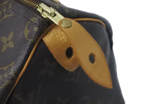 Load image into Gallery viewer, LOUIS VUITTON ルイヴィトン ハンドバッグ スピーディー25 モノグラム M41528 PVC レザー ゴールド金具 美品 中古 58027