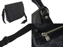 Load image into Gallery viewer, LOUIS VUITTON ルイヴィトン ショルダーバッグ ダニエルMM N58029 ダミエ・グラフィット シルバー金具 美品 中古 58032