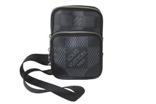 Load image into Gallery viewer, LOUIS VUITTON ルイヴィトン ショルダーバッグ N50012 アマゾンスリングバッグ ダミエグラフィット ブラック 美品 中古 58091