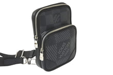 Load image into Gallery viewer, LOUIS VUITTON ルイヴィトン ショルダーバッグ N50012 アマゾンスリングバッグ ダミエグラフィット ブラック 美品 中古 58091