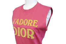 Load image into Gallery viewer, 極美品 Christian Dior クリスチャンディオール タンクトップ ノースリーブ J&#39;ADORE DIOR 2A12155300 ピンク系 中古 58097