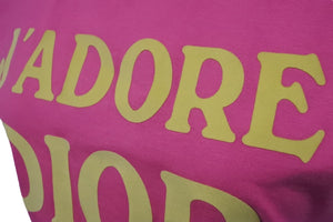 極美品 Christian Dior クリスチャンディオール タンクトップ ノースリーブ J'ADORE DIOR 2A12155300 ピンク系 中古 58097