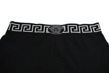 画像をギャラリービューアに読み込む, 未使用品 VERSACE ヴェルサーチ グレカ ボーダー トランクス メデューサ ブラック ホワイト サイズ48 58106 