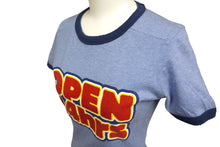 Load image into Gallery viewer, DSQUARED2 ディースクエアード 半袖Ｔシャツ トップス OPEN 24hrs コットン ブルー レッド サイズS レディース 美品 中古 58112