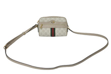 Load image into Gallery viewer, 新品未使用 GUCCI グッチ ショルダーバッグ オフィディア ミニ バッグ ベージュ GGスプリームキャンバス 517350 中古 58123