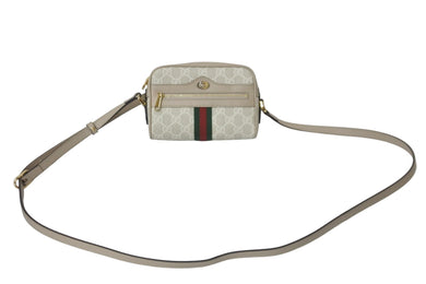 新品未使用 GUCCI グッチ ショルダーバッグ オフィディア ミニ バッグ ベージュ GGスプリームキャンバス 517350 中古 58123