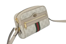 Load image into Gallery viewer, 新品未使用 GUCCI グッチ ショルダーバッグ オフィディア ミニ バッグ ベージュ GGスプリームキャンバス 517350 中古 58123