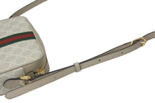 Load image into Gallery viewer, 新品未使用 GUCCI グッチ ショルダーバッグ オフィディア ミニ バッグ ベージュ GGスプリームキャンバス 517350 中古 58123