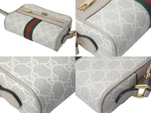 Load image into Gallery viewer, 新品未使用 GUCCI グッチ ショルダーバッグ オフィディア ミニ バッグ ベージュ GGスプリームキャンバス 517350 中古 58123