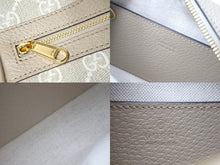Load image into Gallery viewer, 新品未使用 GUCCI グッチ ショルダーバッグ オフィディア ミニ バッグ ベージュ GGスプリームキャンバス 517350 中古 58123