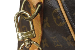 LOUIS VUITTON ルイヴィトン ボストンバッグ キーポル バンドリエール 50 モノグラム M41416 ゴールド 美品 中古 58136