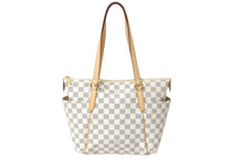 Load image into Gallery viewer, 極美品 LOUIS VUITTON ルイヴィトン トートバッグ N41280 トータリーPM ダミエアズールキャンバス アズール ゴールド 中古 58139