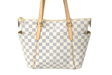 Load image into Gallery viewer, 極美品 LOUIS VUITTON ルイヴィトン トートバッグ N41280 トータリーPM ダミエアズールキャンバス アズール ゴールド 中古 58139