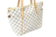 Load image into Gallery viewer, 極美品 LOUIS VUITTON ルイヴィトン トートバッグ N41280 トータリーPM ダミエアズールキャンバス アズール ゴールド 中古 58139