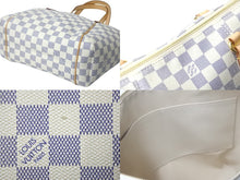 Load image into Gallery viewer, 極美品 LOUIS VUITTON ルイヴィトン トートバッグ N41280 トータリーPM ダミエアズールキャンバス アズール ゴールド 中古 58139
