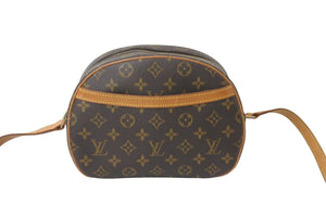 LOUIS VUITTON ルイヴィトン ショルダーバッグ ブロワ モノグラム レディース M51221 ゴールド金具 美品 中古 58140