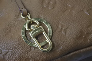 LOUIS VUITTON ルイヴィトン ショルダーバッグ M41182 アーツィーMM モノグラムアンプラント ブラウン ゴールド 美品 中古 58144