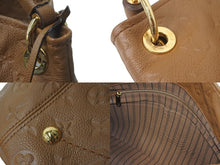 Load image into Gallery viewer, LOUIS VUITTON ルイヴィトン ショルダーバッグ M41182 アーツィーMM モノグラムアンプラント ブラウン ゴールド 美品 中古 58144