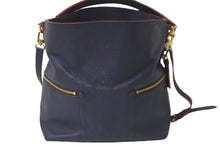 Load image into Gallery viewer, LOUIS VUITTON ルイヴィトン ショルダーバッグ M44014 メリー モノグラムアンプラント レザー ネイビー 良品 中古 58145