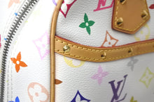 Load image into Gallery viewer, LOUIS VUITTON ルイヴィトン ハンドバッグ M92663 トゥルーヴィル モノグラム ホワイト マルチカラー ゴールド 美品 中古 58149