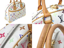 Load image into Gallery viewer, LOUIS VUITTON ルイヴィトン ハンドバッグ M92663 トゥルーヴィル モノグラム ホワイト マルチカラー ゴールド 美品 中古 58149