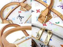Load image into Gallery viewer, LOUIS VUITTON ルイヴィトン ハンドバッグ M92663 トゥルーヴィル モノグラム ホワイト マルチカラー ゴールド 美品 中古 58149