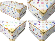 Load image into Gallery viewer, LOUIS VUITTON ルイヴィトン ハンドバッグ M92663 トゥルーヴィル モノグラム ホワイト マルチカラー ゴールド 美品 中古 58149