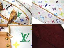 Load image into Gallery viewer, LOUIS VUITTON ルイヴィトン ハンドバッグ M92663 トゥルーヴィル モノグラム ホワイト マルチカラー ゴールド 美品 中古 58149