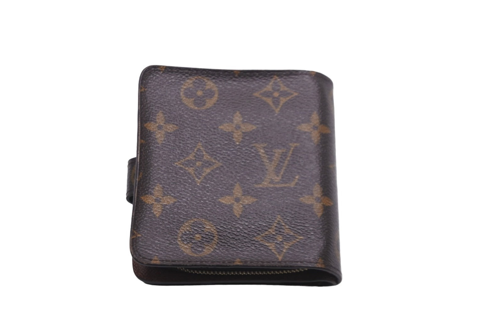 ルイヴィトン　コンパクトジップ　モノグラム　折り財布 LOUIS VUITTON ルイ・ヴィトン モノグラム コンパクトジップ ウォレット
