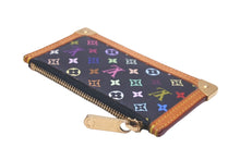 Load image into Gallery viewer, LOUIS VUITTON ルイヴィトン コインケース ポシェットクレ モノグラム マルチカラー 村上隆 M92654 ゴールド金具 美品 中古 58164