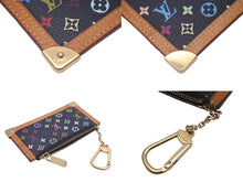 Load image into Gallery viewer, LOUIS VUITTON ルイヴィトン コインケース ポシェットクレ モノグラム マルチカラー 村上隆 M92654 ゴールド金具 美品 中古 58164