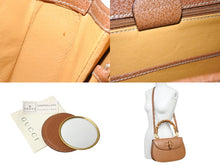 Load image into Gallery viewer, GUCCI グッチ ショルダーバッグ 2WAY ブラウン バンブー レザー 000-2113-0633 ゴールド金具 美品 中古 58177