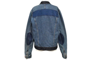 Masion Margiela メゾンマルジェラ デニムジャケット 12AW ブルー コットン サイズ48 S50AM0163 良品 中古 58191