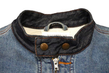 Load image into Gallery viewer, Masion Margiela メゾンマルジェラ デニムジャケット 12AW ブルー コットン サイズ48 S50AM0163 良品 中古 58191