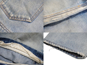 BALENCIAGA バレンシアガ デニムパンツ 3WAY 18SS ブルー コットン サイズ30 509126 TYE14 良品 中古 58192