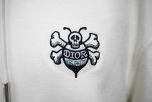 Load image into Gallery viewer, Dior ディオール スウェットプルオーバーパーカー ビー 刺繍 033J605G0531 ホワイト M コットン 美品 中古 58206