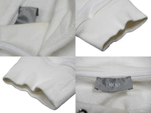 Load image into Gallery viewer, Dior ディオール スウェットプルオーバーパーカー ビー 刺繍 033J605G0531 ホワイト M コットン 美品 中古 58206