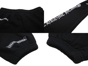 CHROME HEARTS クロムハーツ パンツ スウェットパンツ ブラック コットン サイズS 美品 中古 58208